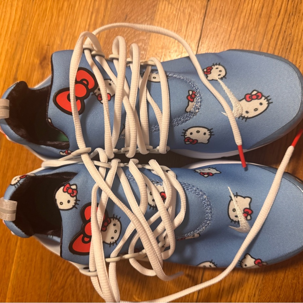 Hello Kitty Blue and White Kids Sneakers